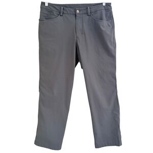 Lululemon ABC Pant Classic in Fog Horn 32x26 Grey Mens Warpstreme Chino Size 32